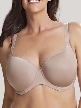 NEW Sculptresse Elegance Moulded Smooth Spacer Underwire Bra 106401 Vintage Pink